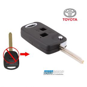 Toyota rakto perdarymas į atlenkiamą 2 mygtukai